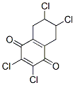 2,3,6,7-tetrachloro-5,6,7,8-tetrahydronaphthalene-1,4-dione CAS#: 6317-88-0