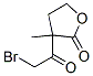 2(3H)-Furanone, 3-(bromoacetyl)dihydro-3-methyl- (9CI) CAS#: 60999-29-3