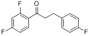 2',4'-DIFLUORO-3-(4-FLUOROPHENYL)PROPIOPHENONE CAS#: 654673-34-4