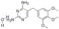 2,4-Pyrimidinediamine, 5-((3,4,5-trimethoxyphenyl)methyl)-, monohydrat e CAS#: 69449-07-6