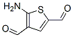 2,4-Thiophenedicarboxaldehyde, 5-amino- (9CI) CAS#: 65762-95-0