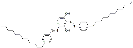 2,4-bis[(4-dodecylphenyl)azo]resorcinol CAS#: 65087-00-5