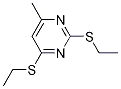 2,4-bisethylthio-6-methyl-pyrimidine CAS#: 67914-08-3