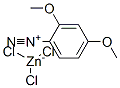 2,4-dimethoxybenzenediazonium trichlorozincate CAS#: 68413-58-1