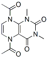 2,4(1H,3H)-Pteridinedione, 5,8-diacetyl-5,8-dihydro-1,3-dimethyl- CAS#: 64487-89-4