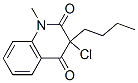2,4(1H,3H)-Quinolinedione, 3-butyl-3-chloro-1-methyl- CAS#: 601520-14-3