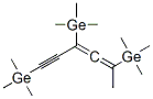 2,4,6-Tris(trimethylgermyl)-2,3-hexadien-5-yne CAS#: 61227-86-9