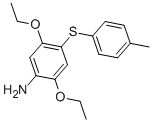 2,5-Diethoxy-4-((4-methylphenyl)thio)aniline CAS#: 68400-48-6