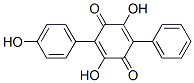 2,5-Dihydroxy-3-(4-hydroxyphenyl)-6-phenyl-1,4-benzoquinone CAS#: 6172-48-1