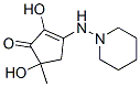 2,5-Dihydroxy-5-methyl-3-piperidinoamino-2-cyclopenten-1-one CAS#: 63937-29-1