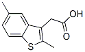 (2,5-Dimethyl-1-benzothien-3-yl)acetic acid CAS#: 6179-14-2