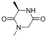 2,5-Piperazinedione,1,3-dimethyl-,(R)-(9CI) CAS#: 66445-41-8