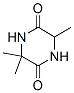 2,5-Piperazinedione,3,3,6-trimethyl-(9CI) CAS#: 66449-54-5