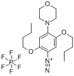 2,5-dibutoxy-4-(morpholino)benzenediazonium hexafluorophosphate CAS#: 68015-88-3