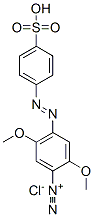 2,5-dimethoxy-4-[(4-sulphophenyl)azo]benzenediazonium chloride CAS#: 67875-33-6