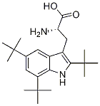 2,5,7-Tris-tert-butyl-L-tryptophan CAS#: 62029-63-4