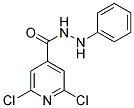 2,6-DICHLORO-N'-PHENYLISONICOTINOHYDRAZIDE CAS#: 61832-06-2