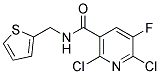 2,6-Dichloro-5-fluoro-N-(thien-2-ylmethyl)nicotinamide CAS#: 680217-82-7