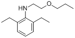2,6-Diethyl-N-(2-propoxyethyl)aniline CAS#: 61874-13-3