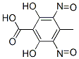 2,6-Dihydroxy-3,5-dinitroso-p-toluic acid CAS#: 63980-10-9