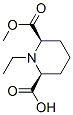 2,6-Piperidinedicarboxylicacid,1-ethyl-,monomethylester,(2R,6S)-(9CI) CAS#: 639461-89-5