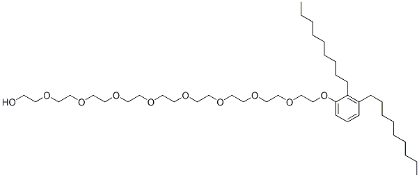 26-(dinonylphenoxy)-3,6,9,12,15,18,21,24-octaoxahexacosan-1-ol CAS#: 66172-85-8