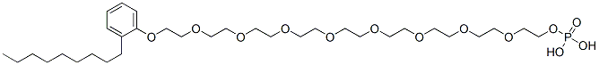 26-(nonylphenoxy)-3,6,9,12,15,18,21,24-octaoxahexacosan-1-yl hydrogen  phosphate CAS#: 66172-82-5