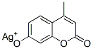 2H-1-Benzopyran-2-one, 7-hydroxy-4-methyl-, silver(1+) salt CAS#: 62189-92-8