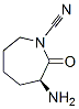 2H-Azepin-2-one, 3-amino-1-cyanohexahydro-, (3S)- (9CI) CAS#: 643047-05-6
