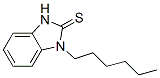 2H-Benzimidazole-2-thione, 1-hexyl-1,3-dihydro- CAS#: 67624-30-0
