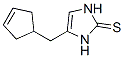 2H-Imidazole-2-thione, 4-(3-cyclopenten-1-ylmethyl)-1,3-dihydro- CAS#: 628730-30-3