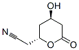 2H-Pyran-2-acetonitrile, tetrahydro-4-hydroxy-6-oxo-, (2R,4R)- (9CI) CAS#: 676260-67-6
