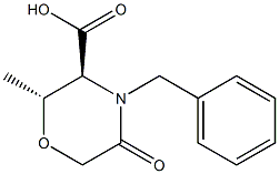 (2R,3S)-2-Methyl-5-oxo-4-(phenylMethyl)-3-Morpholinecarboxylic acid CAS#: 681851-25-2