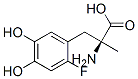 (2S)-2-amino-3-(2-fluoro-4,5-dihydroxy-phenyl)-2-methyl-propanoic acid CAS#: 6482-05-9
