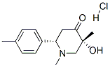 (2S,5R)-5-hydroxy-1,5-dimethyl-2-(4-methylphenyl)piperidin-4-one hydro chloride CAS#: 66439-89-2