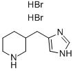 3-(1H-IMIDAZOL-4-YLMETHYL)PIPERIDINE 2HBR CAS#: 639089-13-7