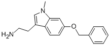 3-(2-AMINOETHYL)-6-BENZYLOXY-1-METHYLINDOLE CAS#: 61675-21-6