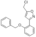 3-(2-BENZYLOXY-PHENYL)-5-CHLOROMETHYL-ISOXAZOLE CAS#: 601519-76-0