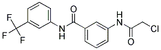 3-(2-CHLORO-ACETYLAMINO)-N-(3-TRIFLUOROMETHYL-PHENYL)-BENZAMIDE CAS#: 565171-06-4