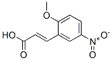 3-(2-Methoxy-5-nitrophenyl)propenoic acid CAS#: 69447-75-2