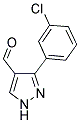 3-(3-CHLORO-PHENYL)-1H-PYRAZOLE-4-CARBALDEHYDE CAS#: 681260-24-2