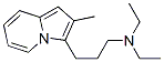 3-(3-Diethylaminopropyl)-2-methylindolizine CAS#: 65548-79-0