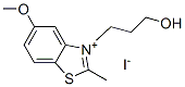 3-(3-hydroxypropyl)-5-methoxy-2-methylbenzothiazolium iodide CAS#: 65776-64-9