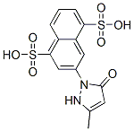 3-(3-methyl-5-oxo-2H-pyrazol-1(5H)-yl)naphthalene-1,5-disulfonic acid CAS#: 6838-01-3