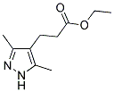 3-(3,5-DIMETHYL-1H-PYRAZOL-4-YL)-PROPIONIC ACID ETHYL ESTER CAS#: 696646-25-0