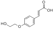 3-4-(2-HYDROXY-ETHOXY)-PHENYL-ACRYLIC ACID CAS#: 60345-99-5