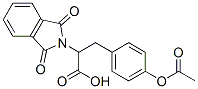 3-(4-ACETOXY-PHENYL)-2-(1,3-DIOXO-1,3-DIHYDRO-ISOINDOL-2-YL)-PROPIONIC ACID CAS#: 65594-96-9