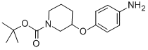3-(4-AMINO-PHENOXY)-PIPERIDINE-1-CARBOXYLIC ACID TERT-BUTYL ESTER CAS#: 643087-95-0