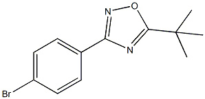 3-(4-BROMOPHENYL)-5-TERT-BUTYL-1,2,4-OXADIAZOLE CAS#: 676131-65-0