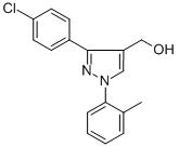 (3-(4-CHLOROPHENYL)-1-O-TOLYL-1H-PYRAZOL-4-YL)METHANOL CAS#: 618441-82-0
